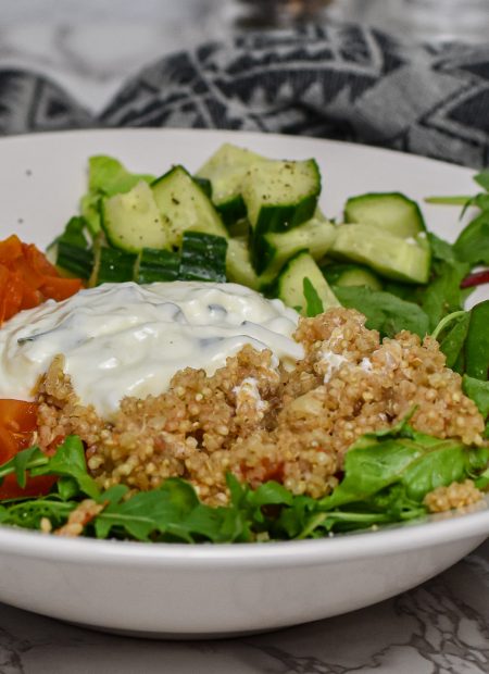 Salatbowl Quinoa