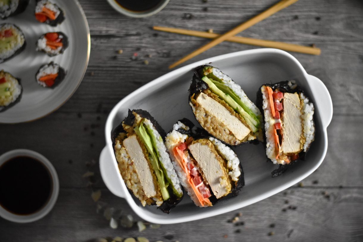 Sushi Sandwiches Tofu